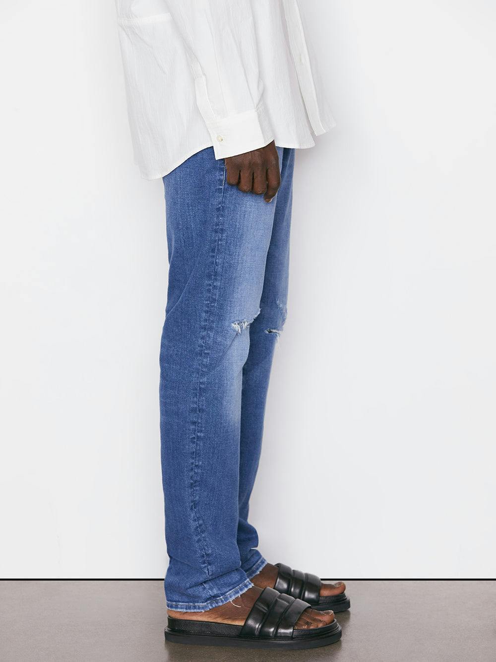 jeans side view